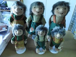 TROLL FIGUREN AUS NORWAY, STOFF  6 STUCK, KEIN PLATZ BEI MIR
