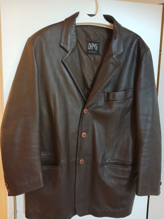 Laderblazer dunkelbraun - made in Italy