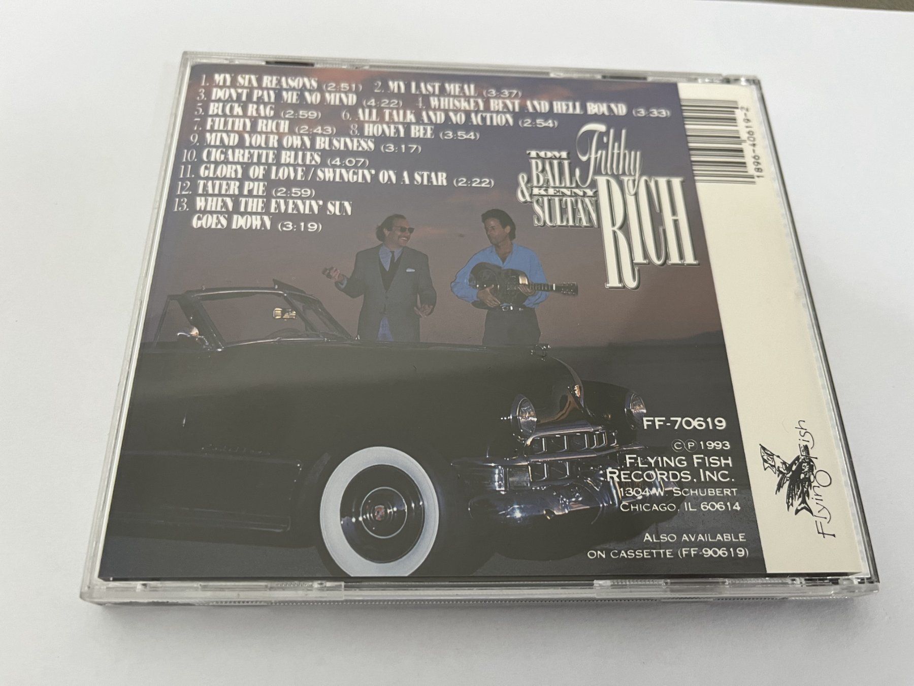 CD: TOM BALL & KENNY SULTAN - Filthy rich – Usato da Lohn-Ammannsegg venduto da Gladiator 1
