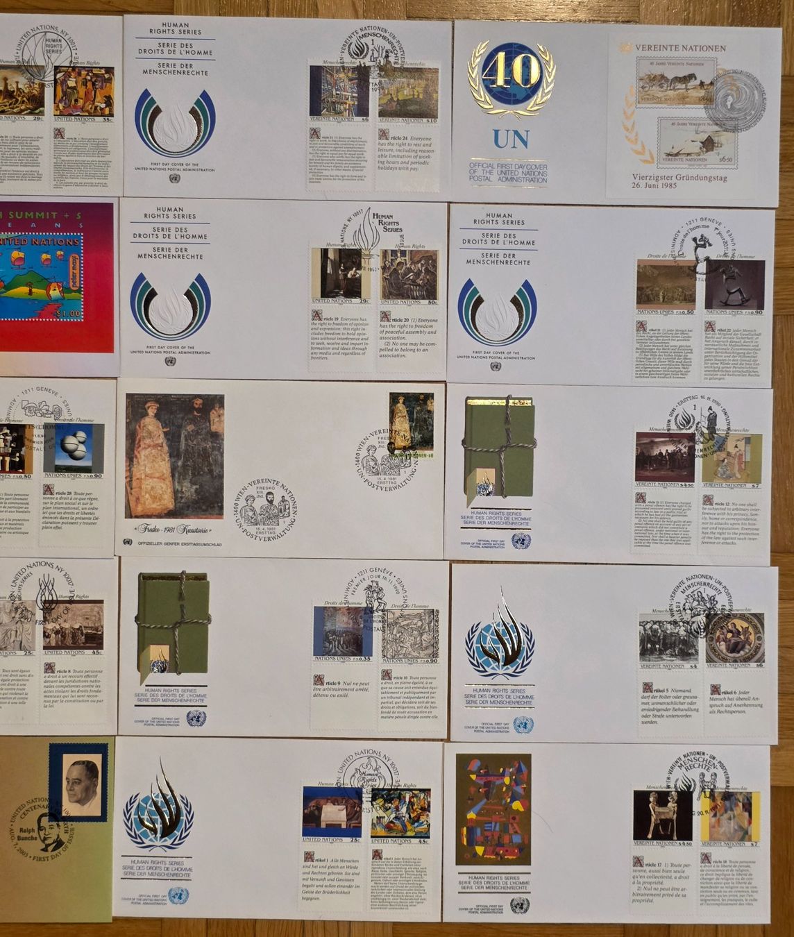Cartoline postali: Ansichtskarten / Ersttag Sammlung Vereinte Nationen – Nuovo (secondo la descrizione) da Rohrbach venduto da lod_m58r 2