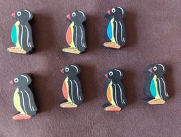 Pingu Spielfiguren 7 Stück 