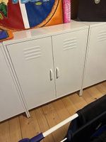 Blechschrank weiss