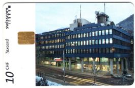 Swisscom Chur, Marketing - seltene Chip Geschenk Taxcard