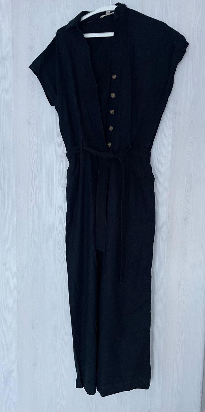Esprit Jumpsuits: Jumpsuit Esprit schwarz Grösse 38 Leinen Viskose – Neu (gemäss Beschreibung) aus Unteriberg von fae_2gz2