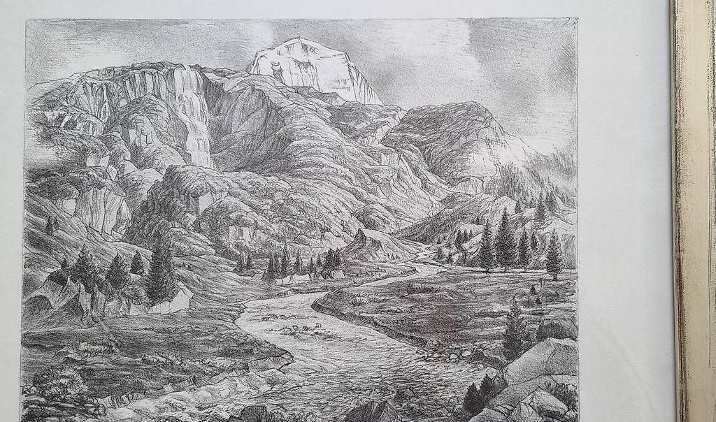 Grafica & Litografie: Viktor Surbek, Schmadribach, Lithografie – Nuovo (secondo la descrizione) da Zürich venduto da Reimann3 1