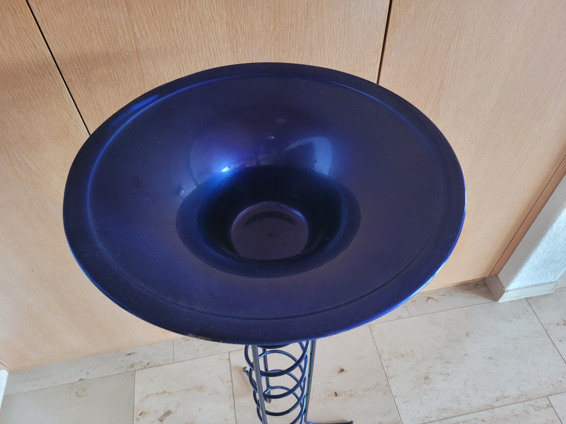 Altro per la casa: Edle Blumensäule, Metall, blau – Usato da Hondrich venduto da Ebro01 2