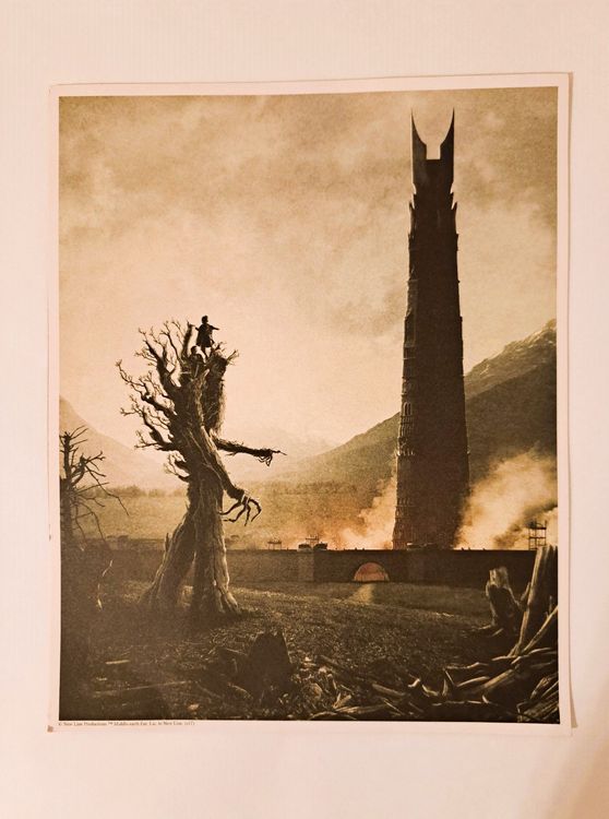 SU ORDINAZIONE Lord of the Rings Art Print The Flame of Anor 46 x 61 cm - unframed *PREZZO SPECIALE*