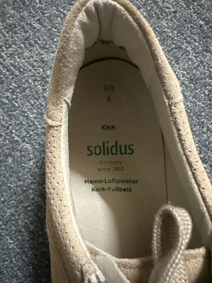 Scarpe da donna: Solidus Sneaker Kea beige Gr 6.5 neu – Nuovo e nell'imballaggio originale da Baltschieder venduto da YmroBe 2