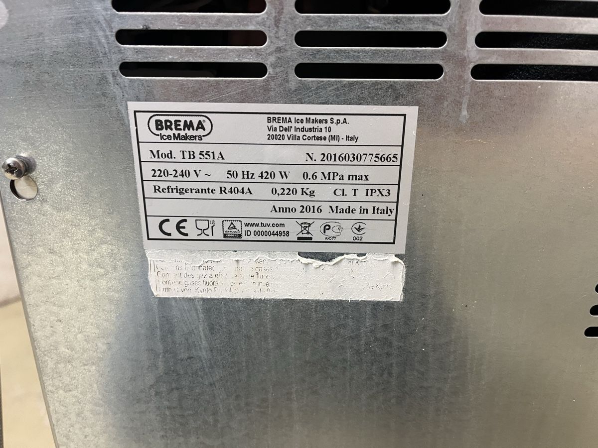 Elettrodomestici da cucina: BREMA Eismaschine Mod.TB 551 A BJ2016 – Usato da Dittingen venduto da Cervolino77 5