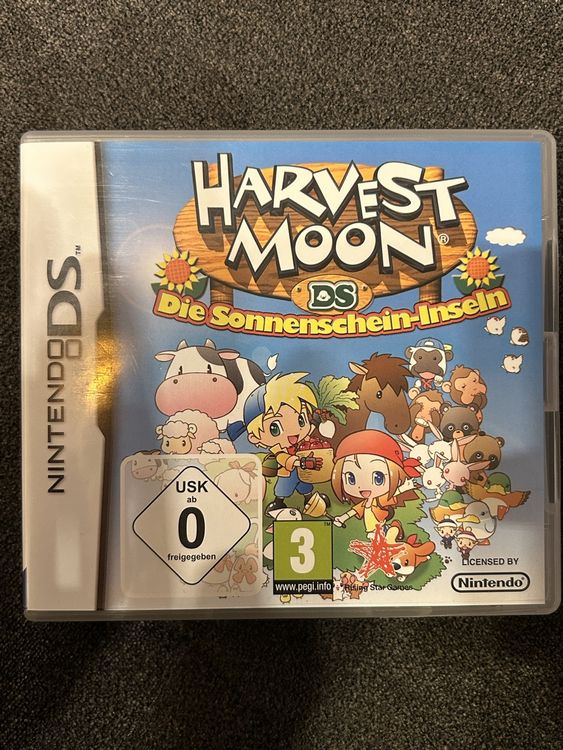 Harvest Moon DS Die Sonnenschein-Insel Nintendo DS Game (Gebraucht) in ...
