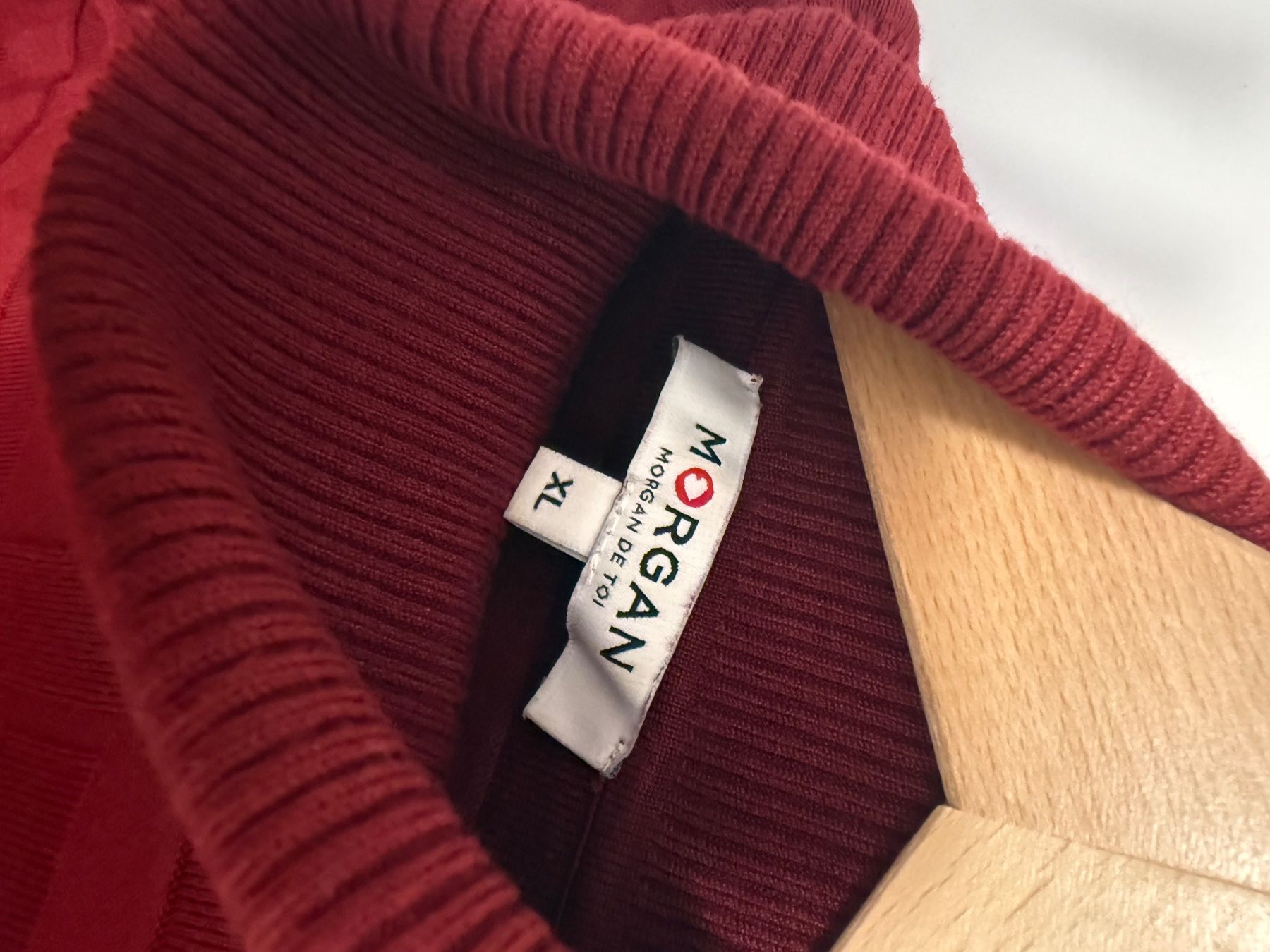 Morgan Maglioni & Felpe: Morgan - Rollkragenpullover - XL - bordeaux – Usato da Zug venduto da tami12 1