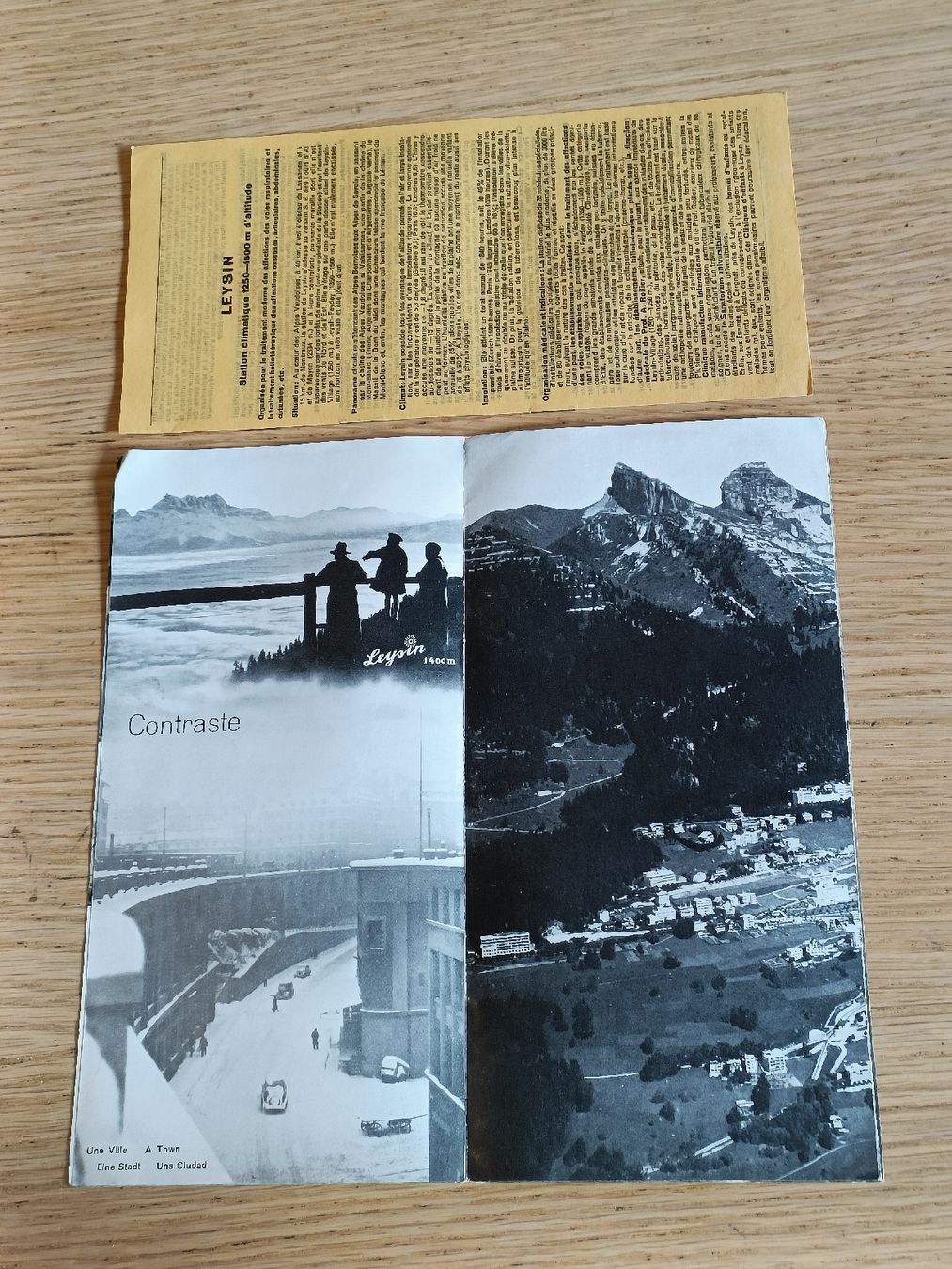 Documenti: Alter Prospekt / Leysin - Ausgabe 1939 – Usato da Brugg AG venduto da Ente015 4