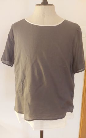 Shirt Tunika Peserico 44 mit Seide