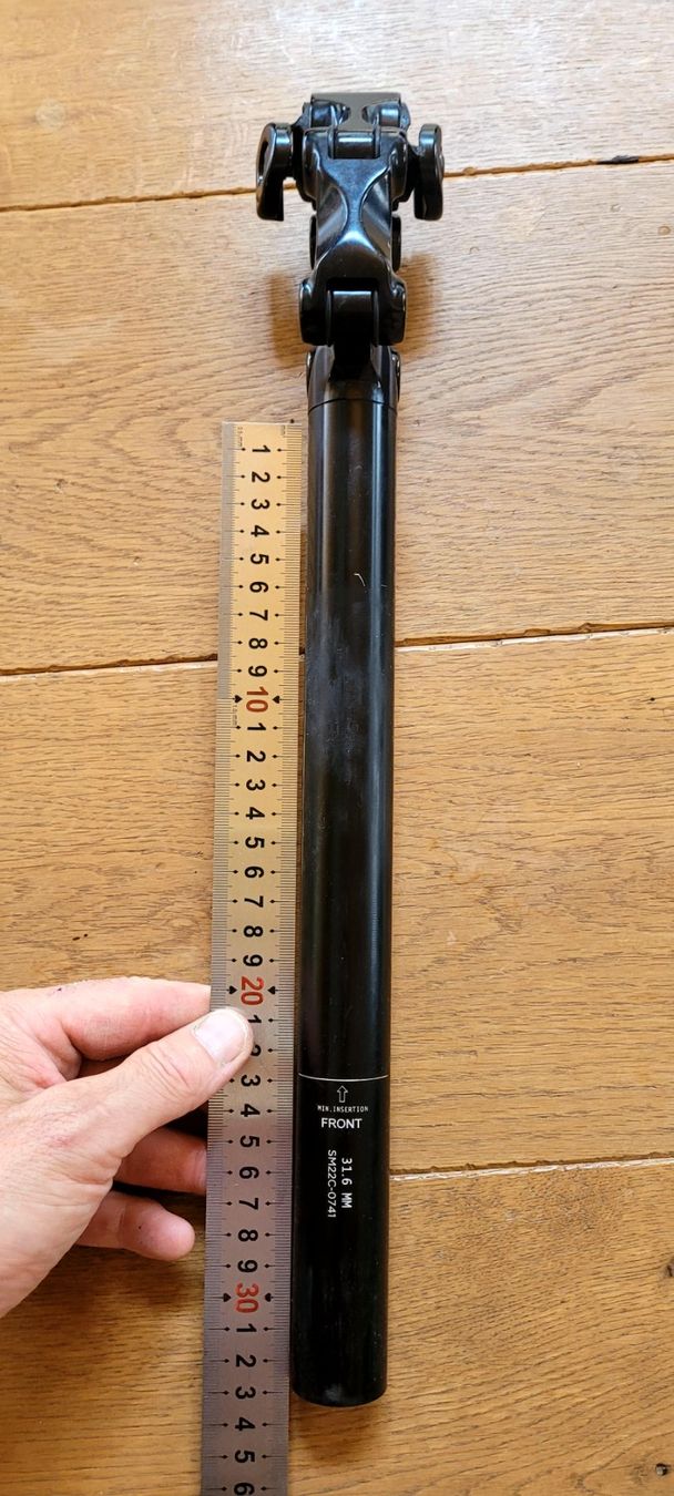 Pezzi di ricambio: Gefederte Sattelstütze 31.6mm Durchmesser – Usato da brülisau venduto da nussgipfel02 3