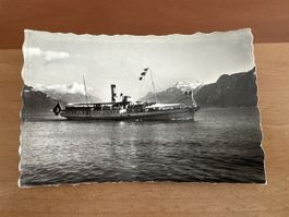 Ansichtskarte Lac Léman  mit Schiff Simplon