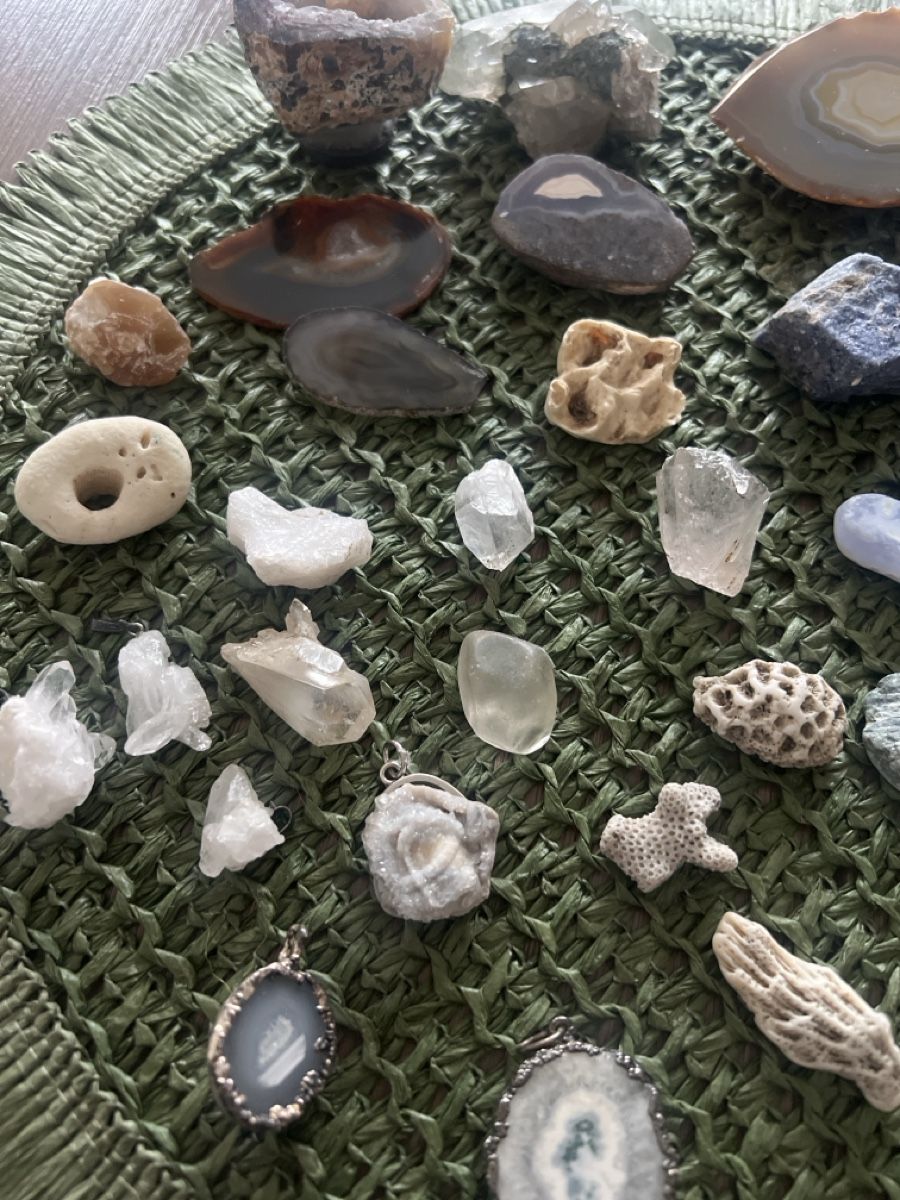 Minerali & Pietre curative: Diverse Sammlung: Mineralien, Heilsteine – Usato da Seon venduto da Sunny-Schmuck78 1