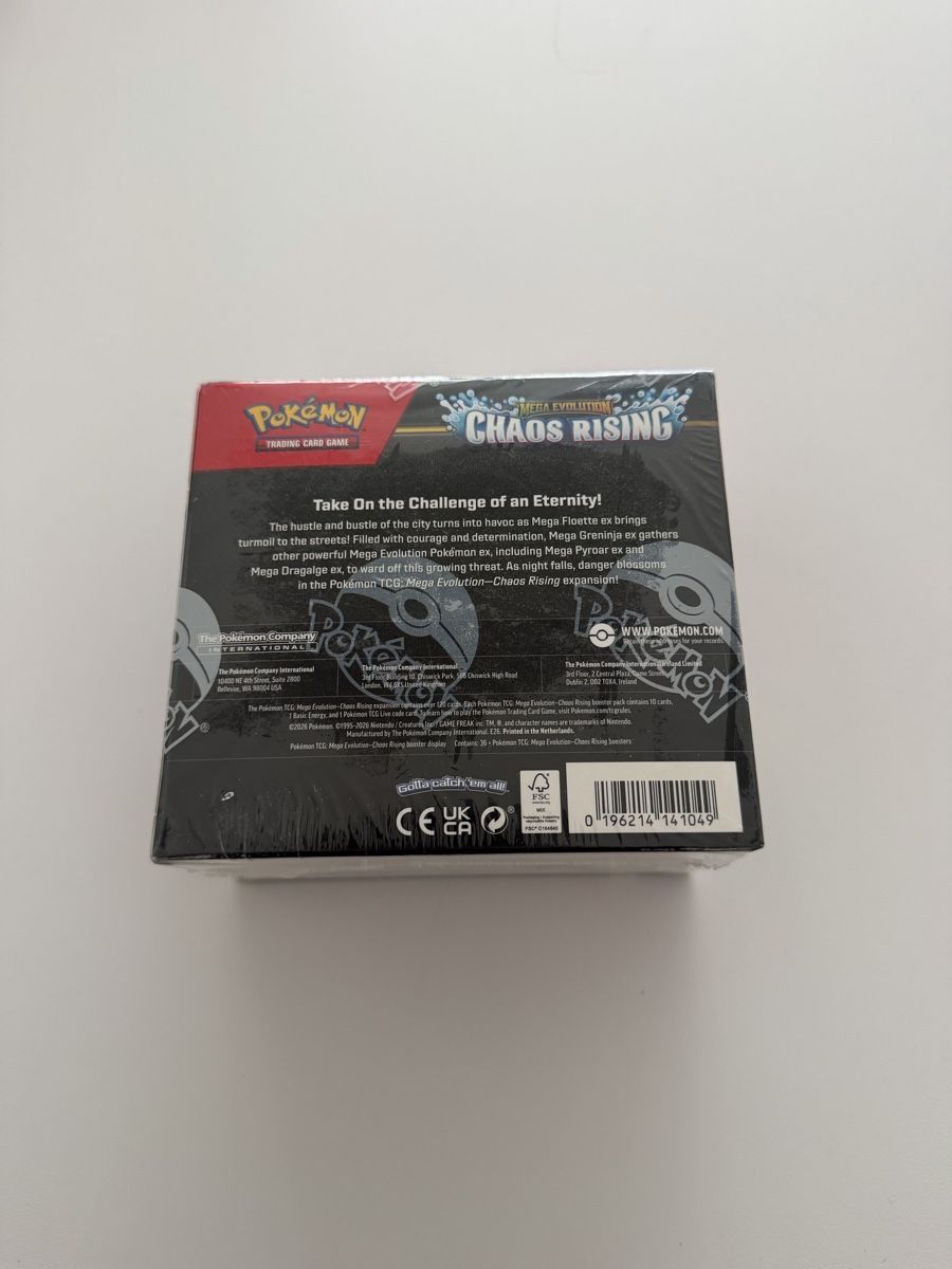 Pokémon Carte collezionabili: Chaos Rising Display Pokemon Sealed – Nuovo e nell'imballaggio originale da Biel/Bienne venduto da CardSellee 1