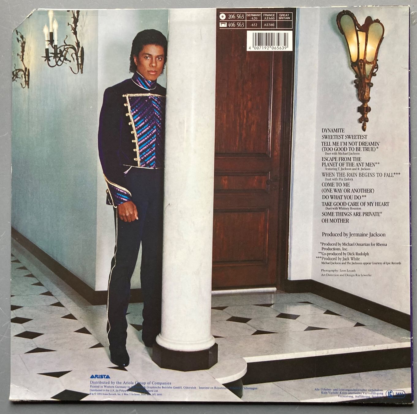 Dischi in vinile: JERMAINE JACKSON - DYNAMITE – Usato da Poliez-Pittet venduto da Newtown-Records 1
