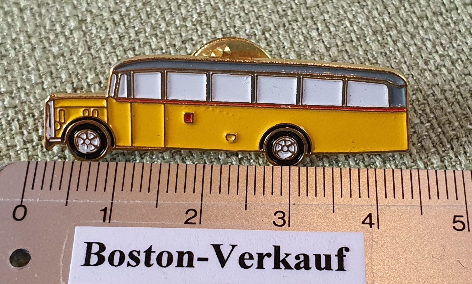 Saurer Placchette & Badge: A330 - Pin PTT Post Postauto Postbus Bus – Usato da Reinach BL venduto da Boston-Verkauf 1