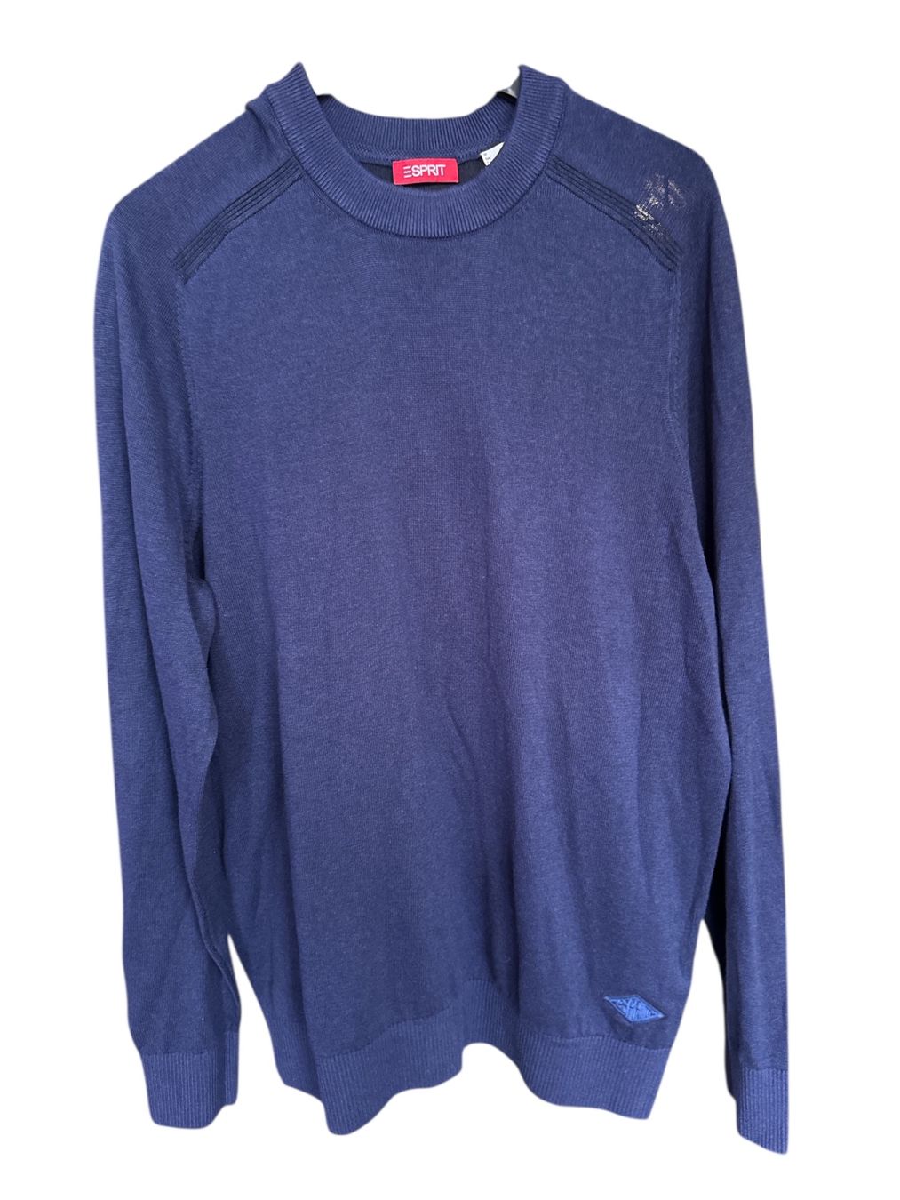 Esprit Maglioni & Felpe: Pull Esprit bleu marine homme – Nuovo e nell'imballaggio originale da Vuisternens-Romont venduto da gol_xp6p