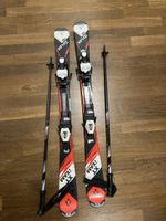 Kinder Ski 110cm mit Bindung Stöcke