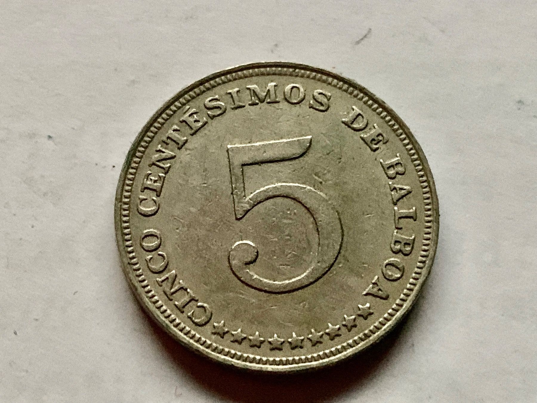 Alle Münzen: 1962 Panama 5 Centesimos – Gebraucht aus ZUFIKON von SULMI01 2