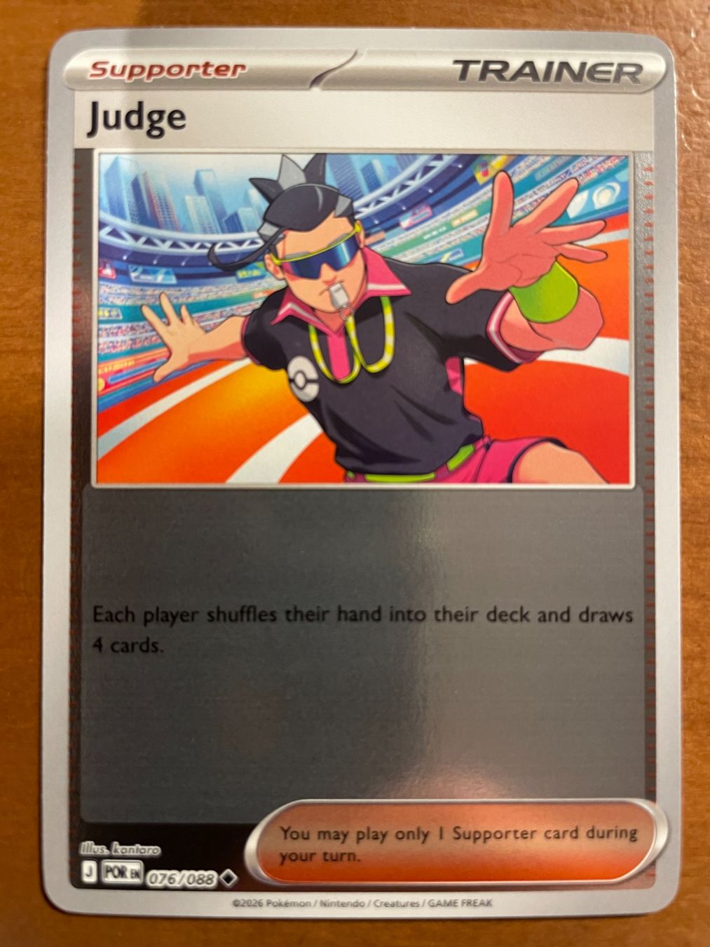 Pokémon Carte collezionabili: Pokemon Judge Reverse (Versand gratis) – Nuovo (secondo la descrizione) da Chur venduto da Angerson