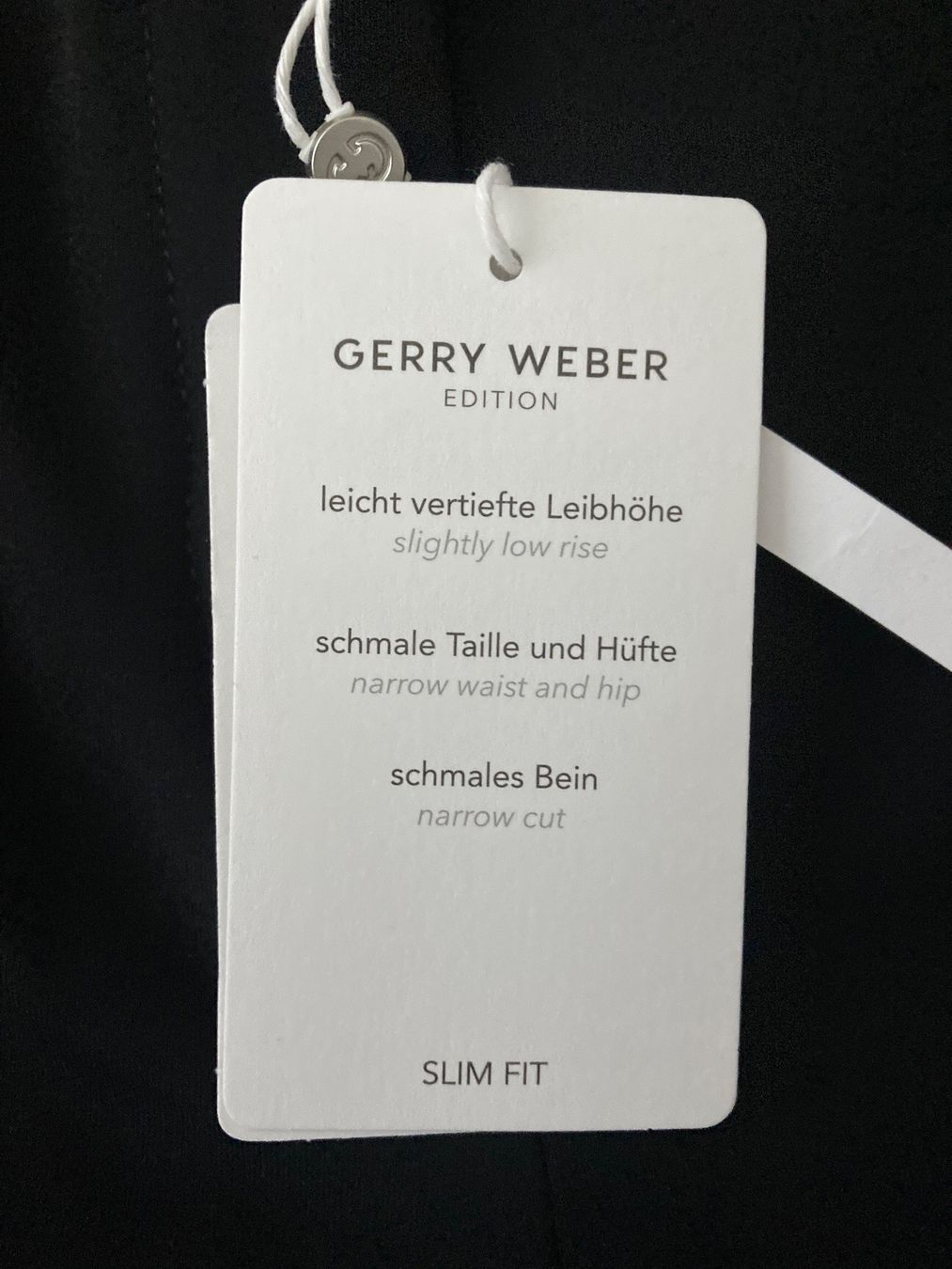 Gerry Weber Pantaloni: Gerry Weber Hose schwarz NEU – Nuovo (secondo la descrizione) da Widen venduto da nigella90 6