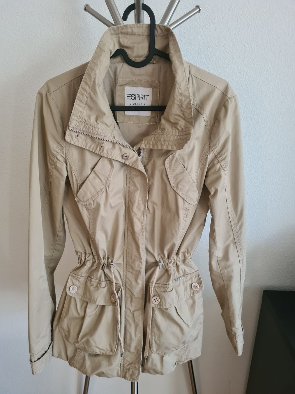 Esprit Giacche: Esprit, Trench Jacke, beige, gr. 36 – Usato da Steinhausen venduto da MilaB