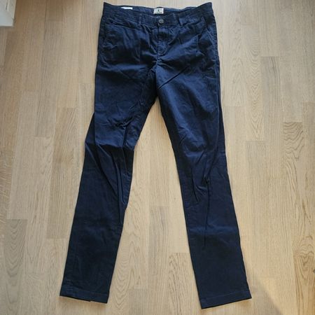 Jack & Jones Stoffhose Dunkelblau Slim/Marco 33/34 wie NEU