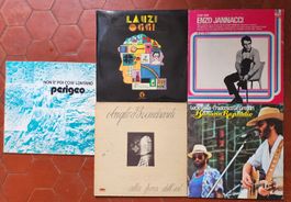 5 LPs Italien Vinyl Lot Lucio Dalla De Gregori u.a.