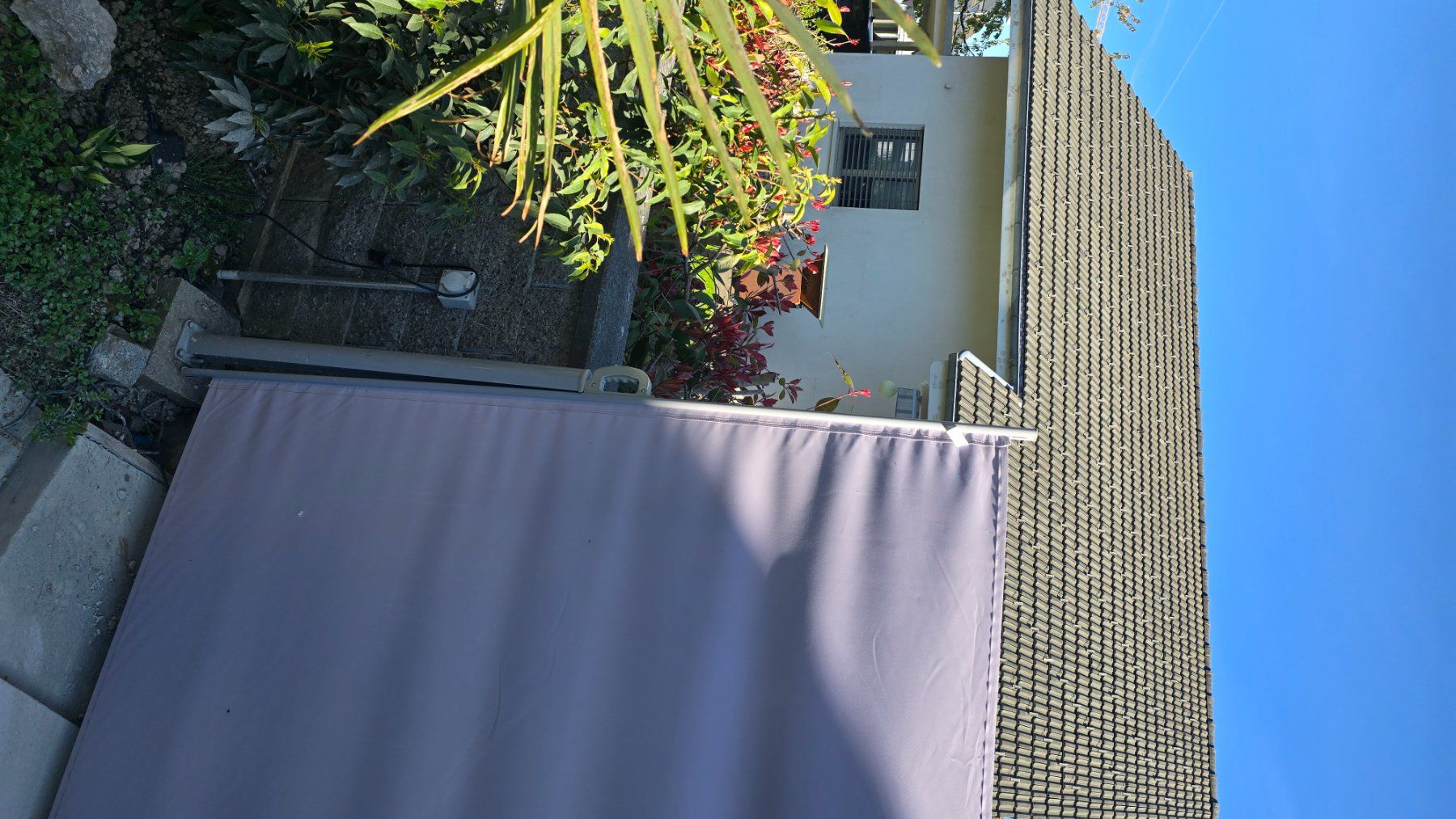 Paraventi: Seitenmarkise grau – Usato da Obergerlafingen venduto da Beat031 1