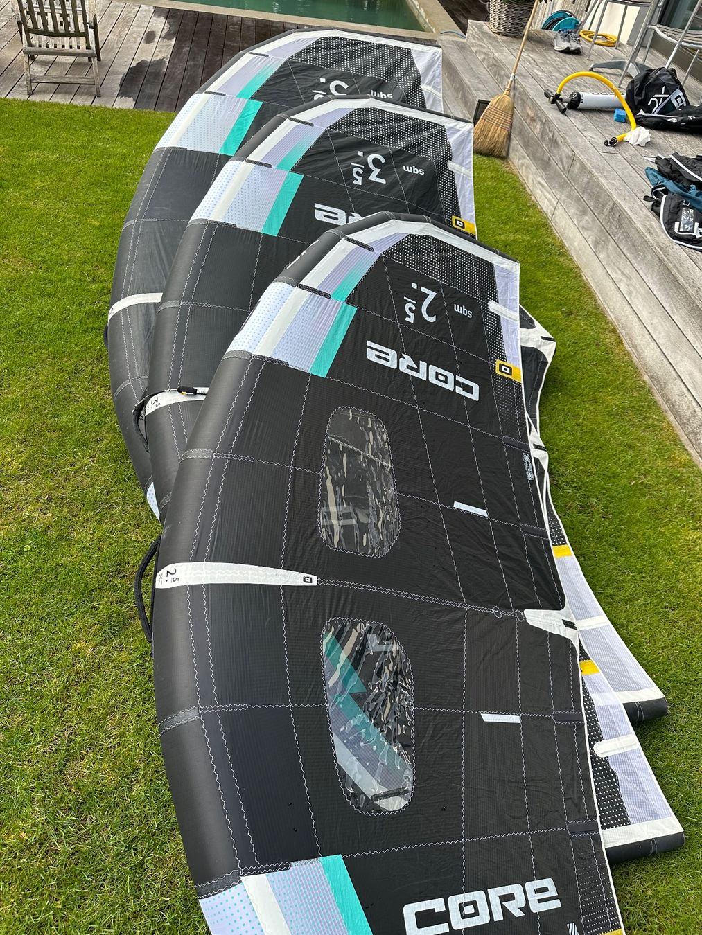 Core Surf: Core Wing Set XC 2.4-5.5m - neuwertig, auch einzeln – Usato da Herrliberg venduto da ttofucook