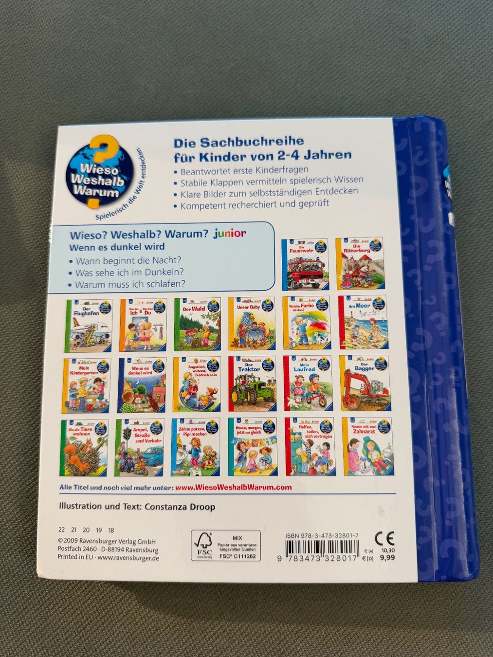 Libri: Wieso Weshalb Warum - Wenn es dunkel wird – Usato da Bubendorf venduto da glitchCat 1