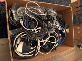 Kabel Konvolut verschiedene Typen guter Zustand