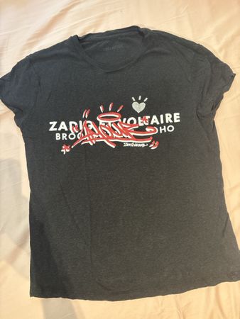 T-shirt Zadig & Voltaire femme gris taille M