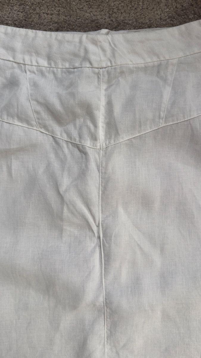 Gonne: Jupe blanche Lamberto Losani – taille L – Usato da Vuippens venduto da Anna_as 3