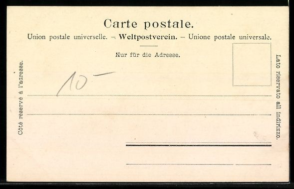 Cartoline postali: AK Beatenberg, Ortspartie mit Niesen – Usato da Berlin venduto da bartko-reher 1