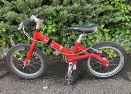 Bicicletta bambini Kokua LikeToBike rossa 16 pollici