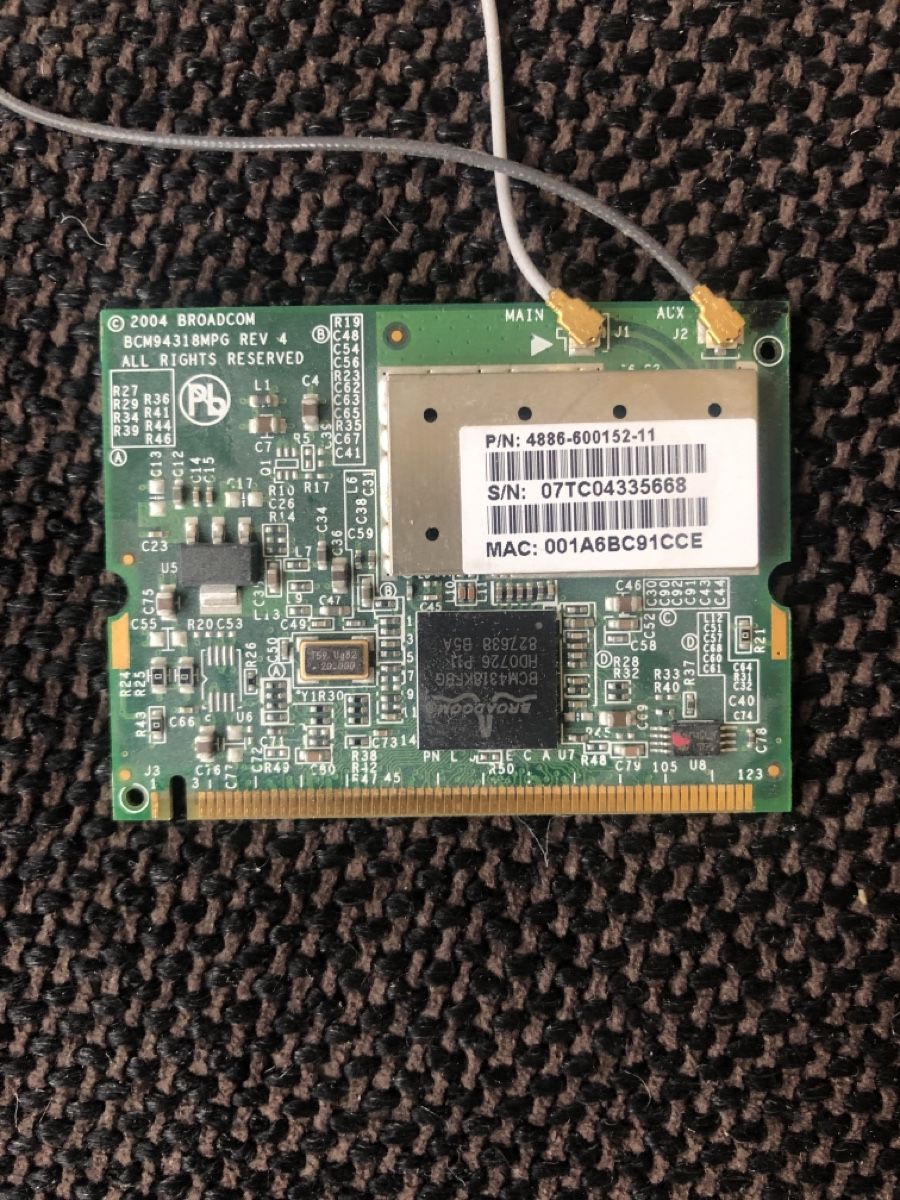 Unità & Adattatore: Wifi Card- Used – Usato da Rueschlikon venduto da ShinyBlackRaven 1