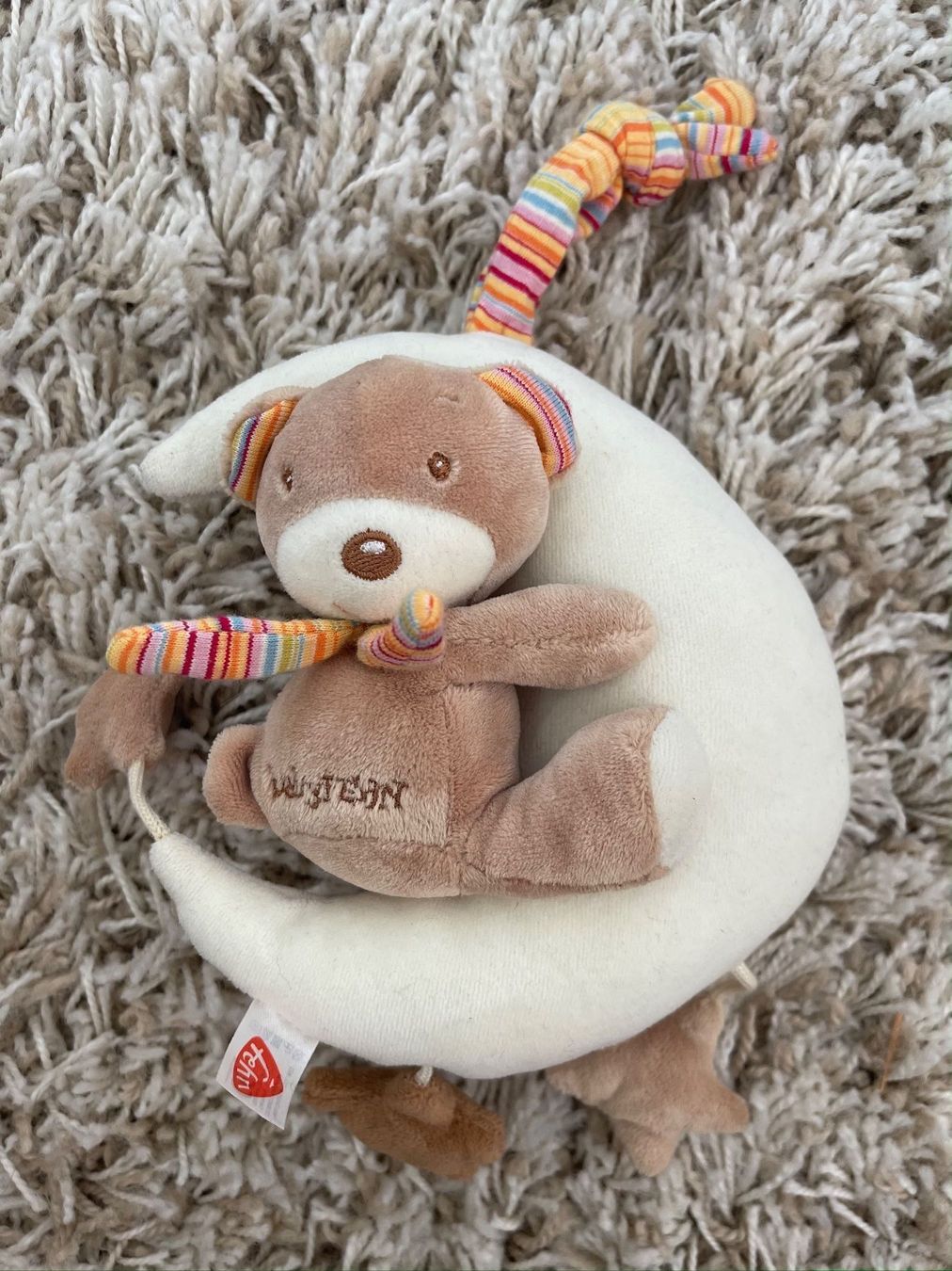 Spielzeuge: Kuschelbär  auf Mond – Gebraucht aus Mauren von SB1606