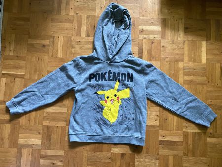 Nintendo Pokémon Pikachu Kapuzen Pullover Hoodie Gr 134 140