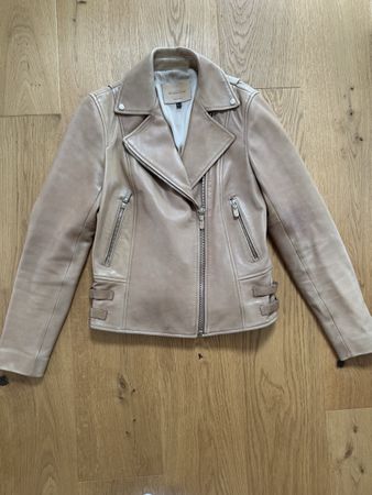 Massimo Dutti Lederjacke Gr S