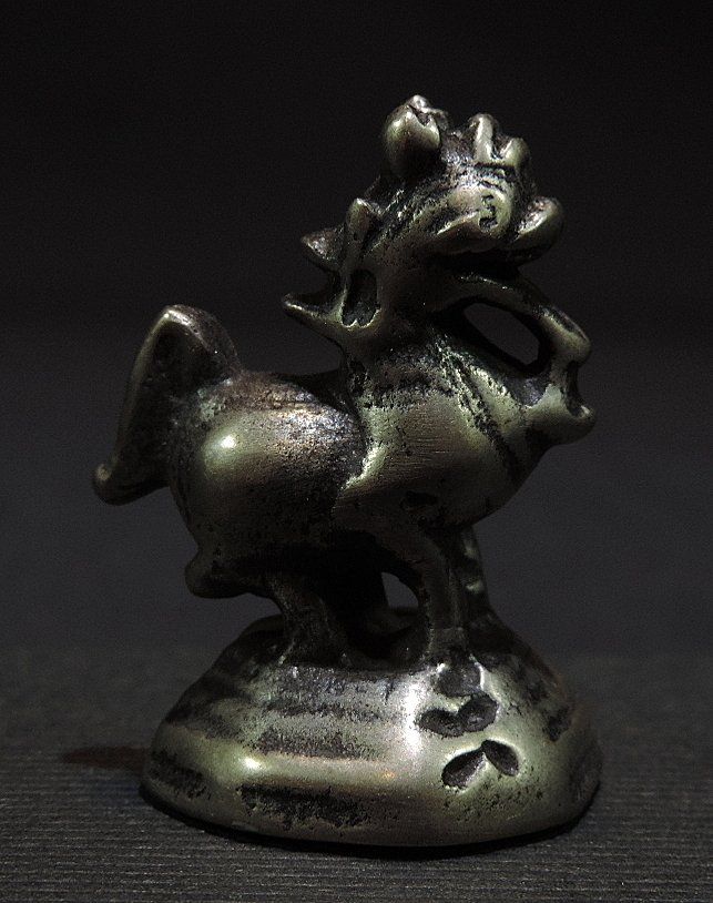 Statuette: Burma Chinthe, Opium Gewicht – Usato da Duggingen venduto da roterbambus