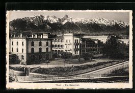 AK Thun, Die Kasernen, 1931