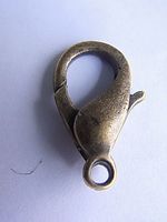 Karabiner Verschluss 30mm geschwärzt