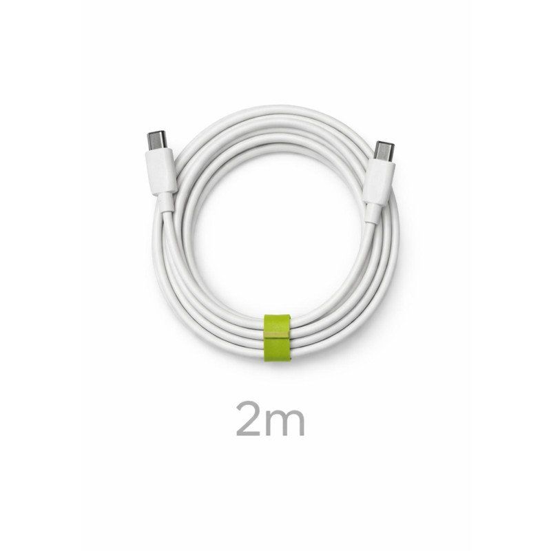 Cavi: 2m Kabel Typ C – USB Typ C Weiss – Usato da Dietlikon venduto da SAT-SWISS 1