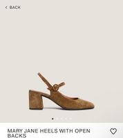 JONAK Mary Jane Schuhe Wildleder braun Grösse 38