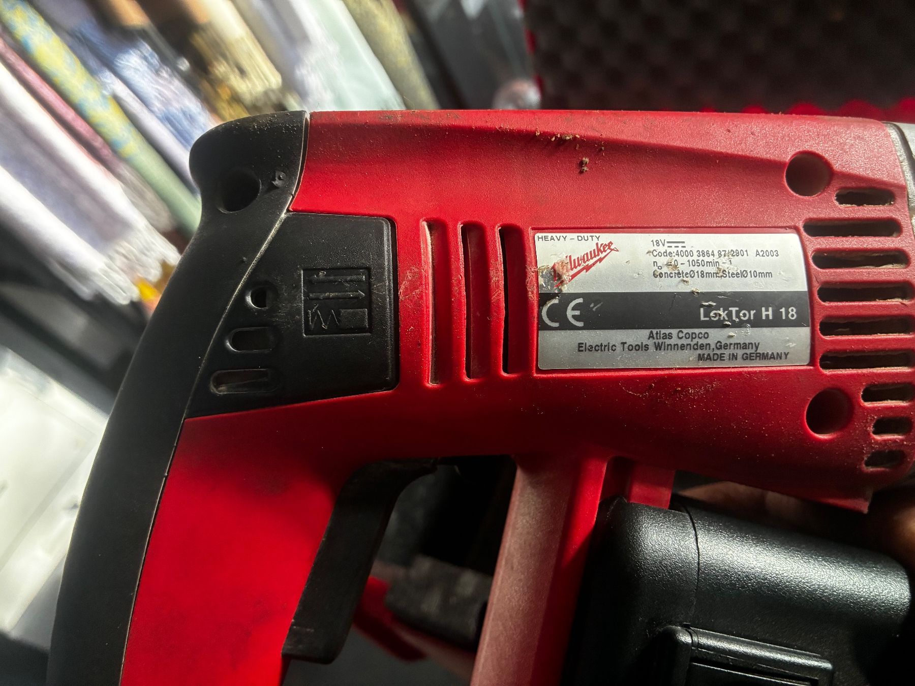 Milwaukee Trapani: Milwaukee Akku Bohrhammer 18V  Mod. – Usato da Zollbrück venduto da outlet16 3