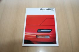 Mazda RX-7 Turbo Prospekt 3/1991 Französisch